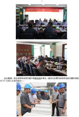 鲁耐窑业干熄焦斜道区长寿化新技术新材料技术交流及产品应用推广会